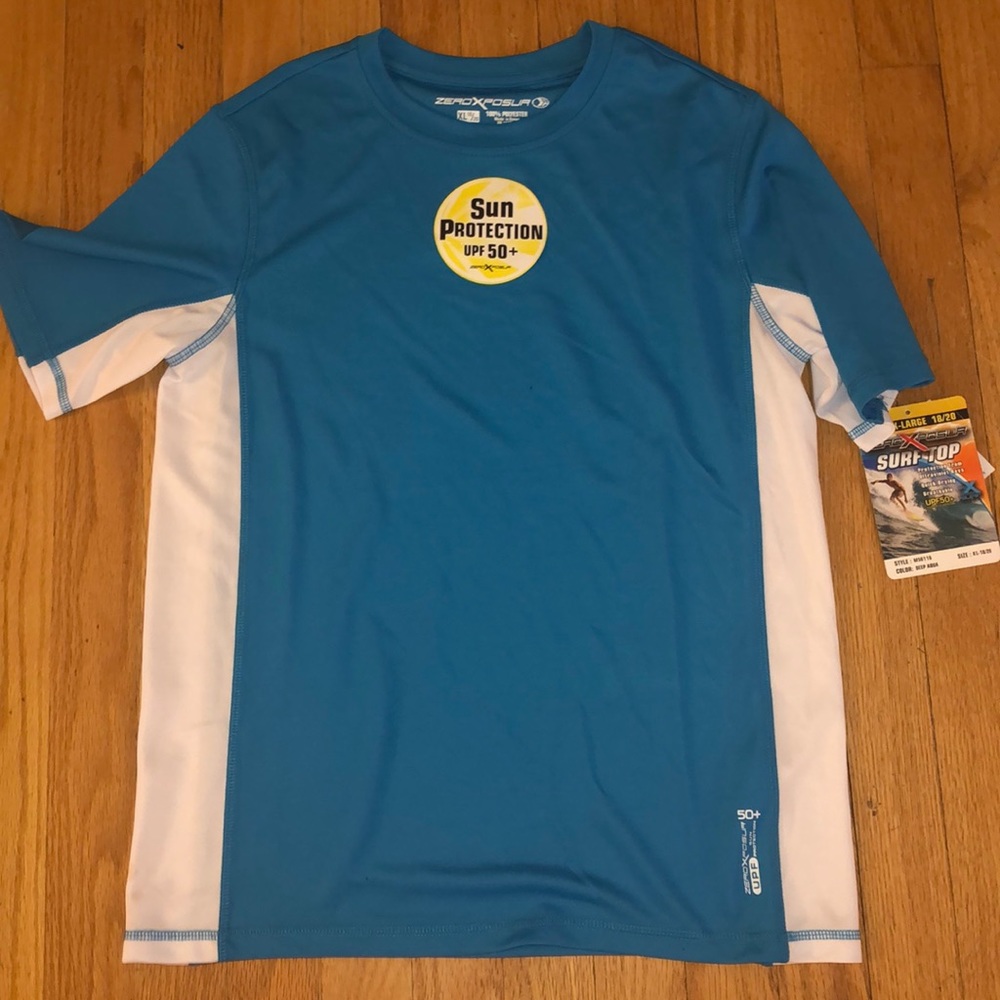 Boys swim top rash guard